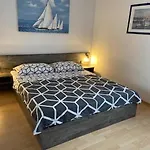 Apartman In With Balcony, Air Conditioning, Wifi, Washing Machine 3590-1 Punat